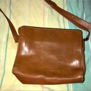 Perry Ellis leather crossbody purse